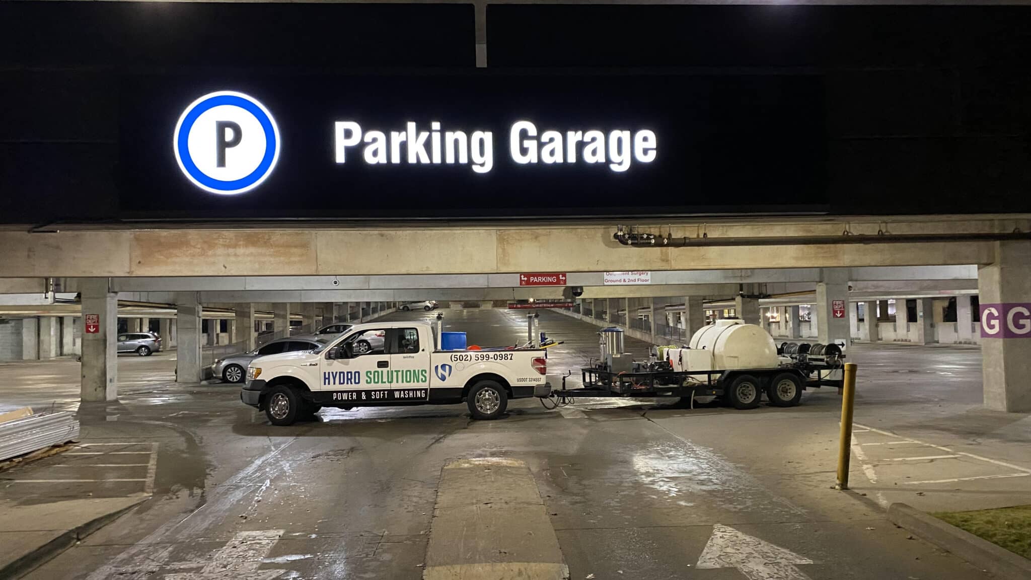 Parking Garage cleaning company